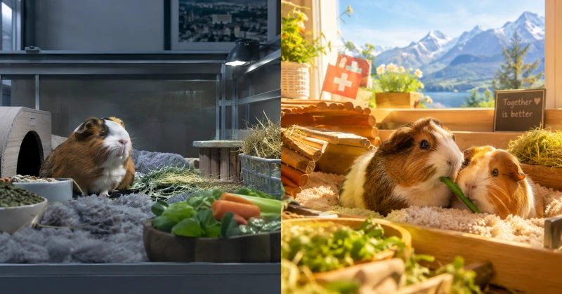 Vì sao chuột lang ở Thụy Sĩ không được sống một mình?